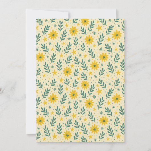 Printable Student Verjaardag Kaart voor Docenten (Achterkant)