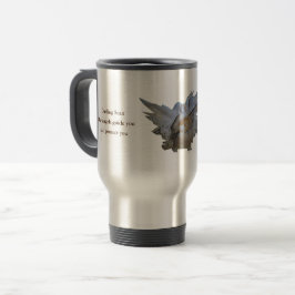Printable Travel Mug, Gold Angel, voeg namen toe Reisbeker