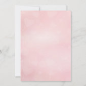 Printable Valentijns  Party brochure Sjabloon Kaart (Achterkant)