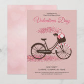 Printable Valentijns  Party brochure Sjabloon Kaart (Voorkant / Achterkant)