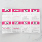 Printable Vendor Slips – Editable Instant Download Kaart (Binnen)