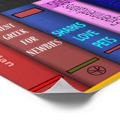 Printable Welcome Library School Sign. Poster (Hoek)