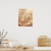 Printable “Welcome to 2026” Poster – Golden Dawn N (Keuken)