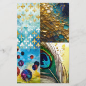 Printables Sampler - Exotic Aquas - Inkingly van j Flyer (Voorkant)