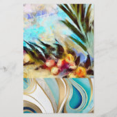 Printables Sampler - Exotic Aquas - Inkingly van j Flyer (Achterkant)