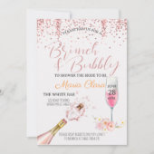 Printaddable - Brunch & Bubble Pink Champange Kaart (Voorkant)