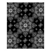 Printbaar Poster met Medallion Design (Voorkant)