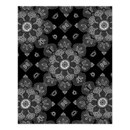 Printbaar Poster met Medallion Design