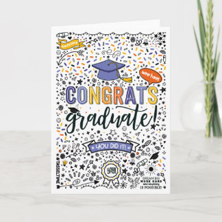 Printbare Afstuderen Kaart | Gefeliciteerd Afstude