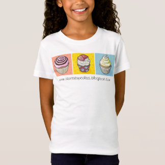Printcake-driekleur T-shirt