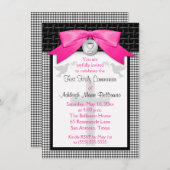 PRINTED BOW First Heilige Communauteit Uitnodiging (Voorkant / Achterkant)