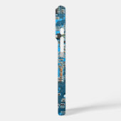 Printed Circuit Assembly PCB Blue Circuit Board Case-Mate iPhone Case (Achterkant / Links)