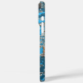 Printed Circuit Assembly PCB Blue Circuit Board Case-Mate iPhone Case (Achterkant / Links)