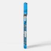 Printed Circuit Assembly PCB Blue Circuit Board Case-Mate iPhone Case (Achterkant / Rechts)