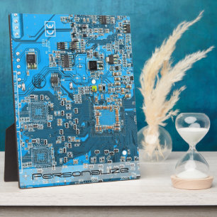 Printed Circuit Assembly PCB Blue Circuit Board Fotoplaat