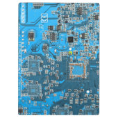 Printed Circuit Assembly PCB Blue Circuit Board Klembord (Achterkant)