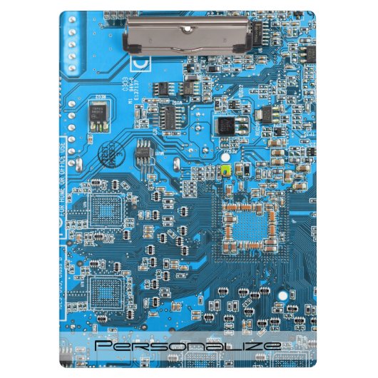 Printed Circuit Assembly PCB Blue Circuit Board Klembord (Voorkant)