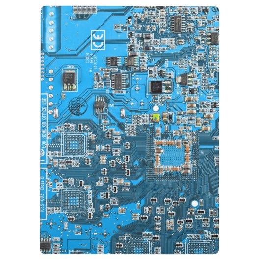 Printed Circuit Assembly PCB Blue Circuit Board Klembord (Achterkant)
