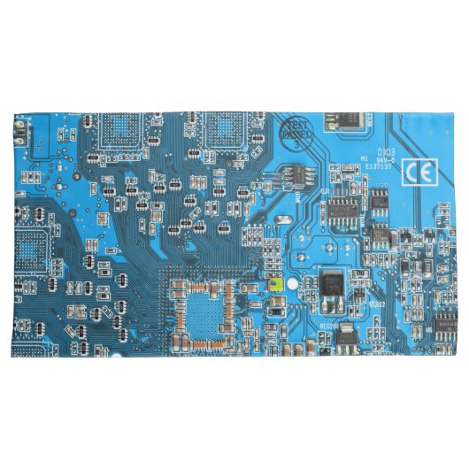Printed Circuit Assembly PCB Blue Circuit Board Kussensloop (Voorkant-Rechts)