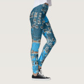 Printed Circuit Assembly PCB Blue Circuit Board Leggings (Rechts)