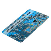 Printed Circuit Assembly PCB Blue Circuit Board Magneet (Linkerzijde)