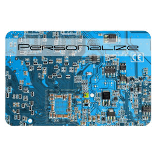 Printed Circuit Assembly PCB Blue Circuit Board Magneet