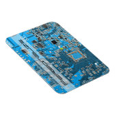 Printed Circuit Assembly PCB Blue Circuit Board Magneet (Rechterzijde)
