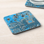 Printed Circuit Assembly PCB Blue Circuit Board Onderzetter (Linkerzijde)