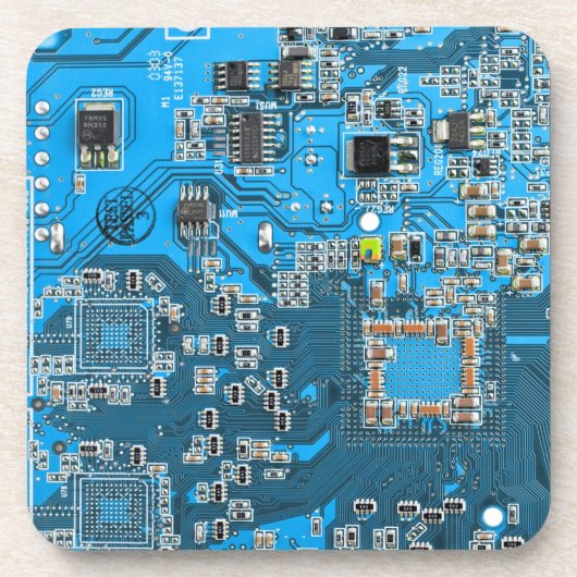 Printed Circuit Assembly PCB Blue Circuit Board Onderzetter (Voorkant)