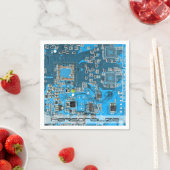 Printed Circuit Assembly PCB Blue Circuit Board Servet (Insitu)