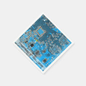 Printed Circuit Assembly PCB Blue Circuit Board Servet (Hoek)