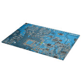 Printed Circuit Assembly PCB Blue Circuit Board Snijplank (Hoek)