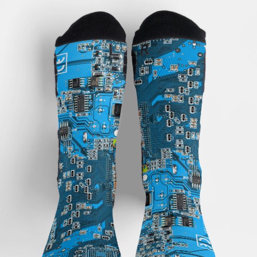 Printed Circuit Assembly PCB Blue Circuit Board Sokken (Top)