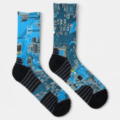 Printed Circuit Assembly PCB Blue Circuit Board Sokken (Rechts)