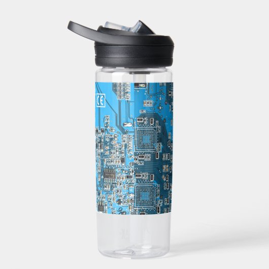 Printed Circuit Assembly PCB Blue Circuit Board Waterfles (Rechts)