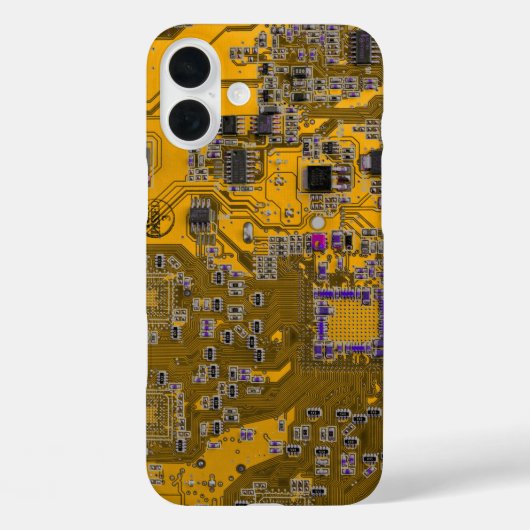 Printed Circuit Assembly PCB Circuit Board Sinaasa Case-Mate iPhone Case (Achterkant)