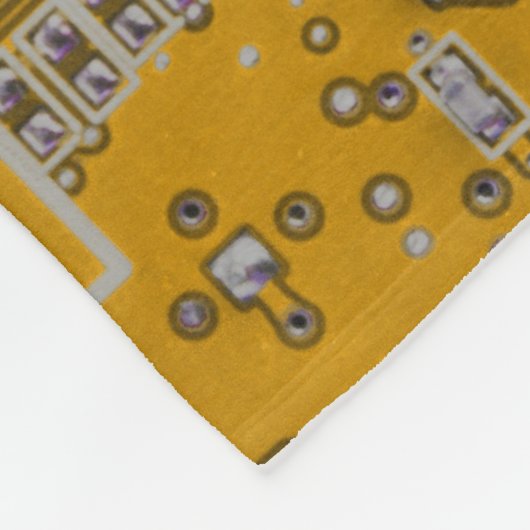 Printed Circuit Assembly PCB Circuit Board Sinaasa Fleece Deken (Hoek)
