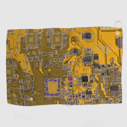 Printed Circuit Assembly PCB Circuit Board Sinaasa Golfhanddoek (Horizontaal)