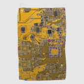 Printed Circuit Assembly PCB Circuit Board Sinaasa Golfhanddoek (Voorkant)