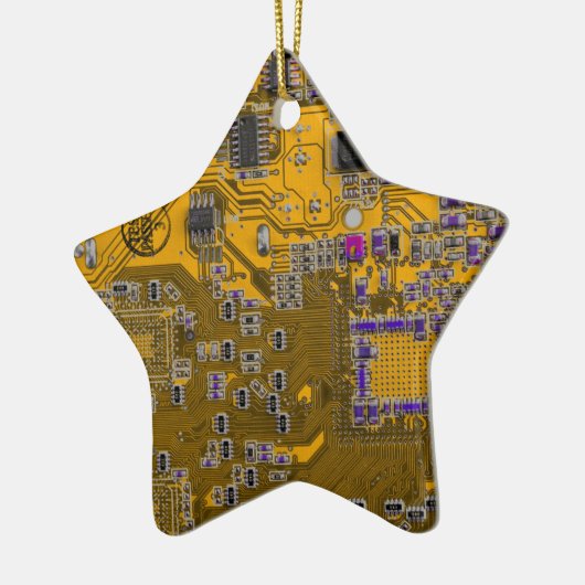 Printed Circuit Assembly PCB Circuit Board Sinaasa Keramisch Ornament (Links)