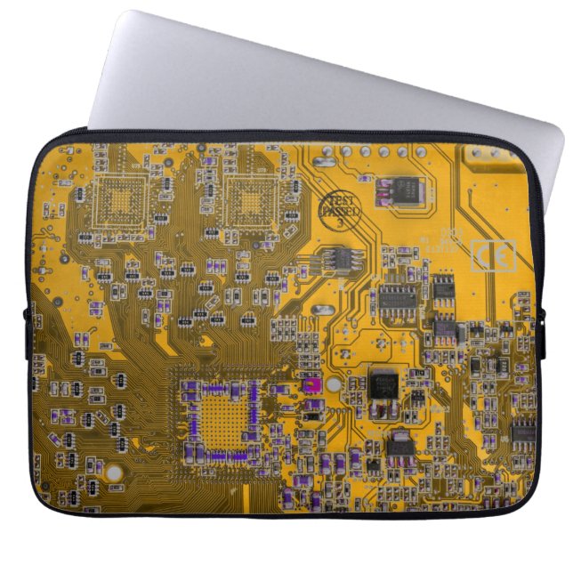 Printed Circuit Assembly PCB Circuit Board Sinaasa Laptop Sleeve (Voorkant)