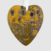 Printed Circuit Assembly PCB Circuit Board Sinaasa Ornament (voorkant)