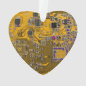 Printed Circuit Assembly PCB Circuit Board Sinaasa Ornament (achterkant)