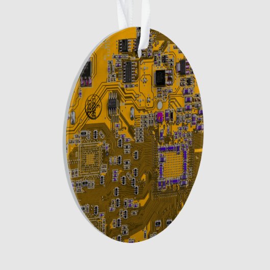 Printed Circuit Assembly PCB Circuit Board Sinaasa Ornament (voorkant)