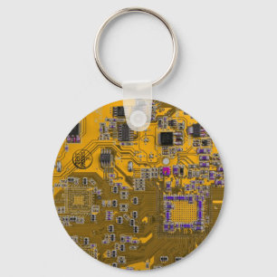 Printed Circuit Assembly PCB Circuit Board Sinaasa Sleutelhanger