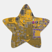 Printed Circuit Assembly PCB Circuit Board Sinaasa Ster Sticker (Voorkant)