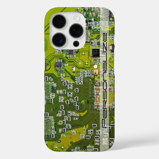Printed Circuit Assembly PCB Green Circuit Board 2 Case-Mate iPhone Case (Achterkant)