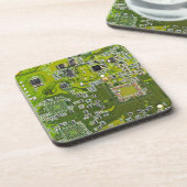Printed Circuit Assembly PCB Green Circuit Board 2 Drankjes Onderzetter (Linkerzijde)