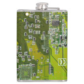 Printed Circuit Assembly PCB Green Circuit Board 2 Heupfles (Achterkant)