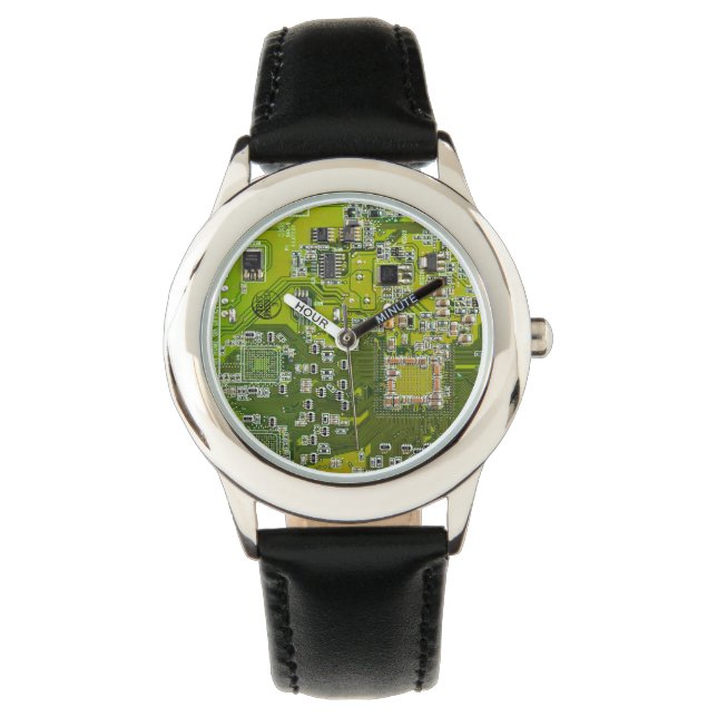 Printed Circuit Assembly PCB Green Circuit Board 2 Horloge (Voorkant)